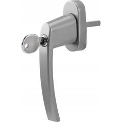 Olympia Olympia Fenstergriff με Schloss FGS 100, ασημί 6471771 4030152059867