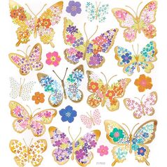 Dalprint DPCRAFT Αυτοκόλλητα Πεταλούδες 2, 21 τεμ. Dalprint 8128019 5907590000296