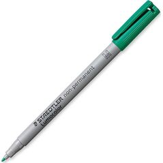 Staedtler STAEDTLER Folienstift Lumocolor non-perm M grün 10 Stück 8160853 4007817331897