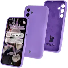 Bizon Soft Case Samsung Galaxy M35 5G purple