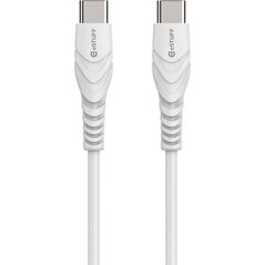 Kabel USB eStuff USB-C - USB-C 2 m Biały (ES604201)