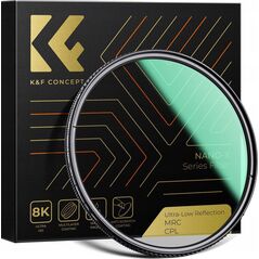 Filtr Kf FILTR Polaryzacyjny CPL K&F CONCEPT NANO-X Ultra-Low Reflection 62mm 62 mm / KF01.2477