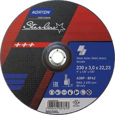 Norton Clipper FLEX SHIELD 42 230x3.0x22.2 A 30 P STARLINE NORTON - 66252837278 6411265 5900442697613