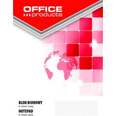Office Products Blok techniczny A5 50k biały