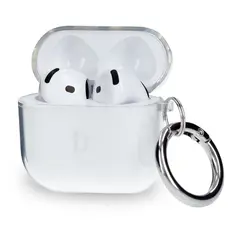 Bizon Case Headphone Clear Apple AirPods 4 clear