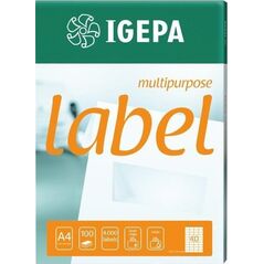 Igepa Etykieta samoprzylepna 210x297mm (100sztuk) CONTILABEL EA-2100X2970