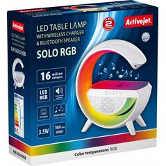 Lampa stołowa Activejet Lampka muzyczna LED Activejet AJE-SOLO RGB