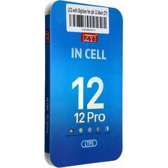 OEM Wyświetlacz do iPhone 12 / 12 Pro z ekranem dotykowym czarnym (ZY-LTPS) IC Transferable