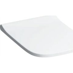 Deska sedesowa 500.237.01.1 / GEBERIT / SMYLE SQUARE / DESKA SEDESOWA, MOCOWANIE Z GÓRY, WOLNE OPADANIE, ZACHODZĄCA POKRYWA DESKI SEDESOWEJ, SLIM DESIGN /