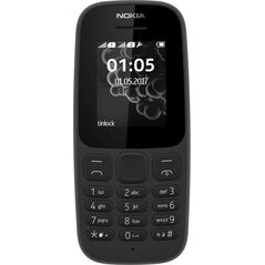 Telefon komórkowy Nokia 105 (2019) Dual SIM Czarny