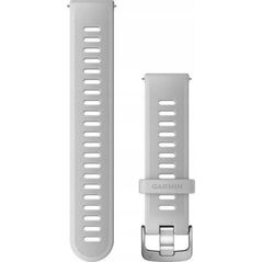 Garmin Pasek silikonowy na nadgarstek Quick Release 20 (biały / stalowa sprzączka) (010-11251-9Q)
