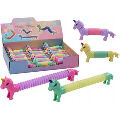 LeanToys Jednorożec Do Rozciągania Antystresowy Pop Tube MIX