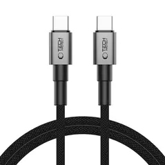 Tech-Protect Ultraboost DNA USB-C / USB-C Cable PD60W/3A 100cm Iron Grey