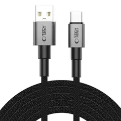 Tech-Protect Ultraboost DNA USB-A / USB-C Cable 15W/3A 300cm Iron Grey