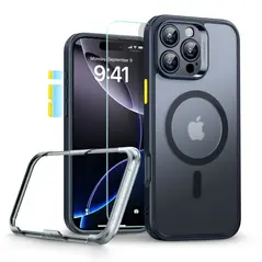 ESR Classic Pro Set Halolock MagSafe Apple iPhone 16 Pro Frosted Black