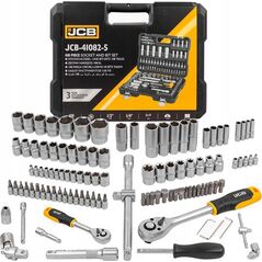 Zestaw narzędzi JCB JCB ZESTAW KLUCZY 108el. 1/2" 1/4"