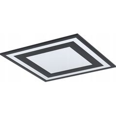 Lampa wisząca EGLO Eglo Savatarila 99038 lampa wisząca zwis 1x24W LED czarna/biała