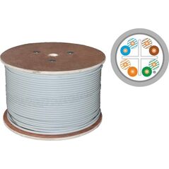 Alantec Kabel F/UTP kat.6 LSOH Dca 4x2x23AWG 500m 25 lat gwarancji, badanie jakości laboratorium INTERTEK