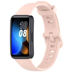 Bizon Strap Watch Silicone Huawei Band 9 / Band 8 pink