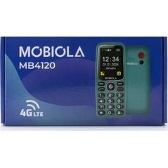 Telefon komórkowy Vega TELEFON GSM MOBIOLA  MB4120 4G TELEFON DLA SENIORA TURKUSOWY>