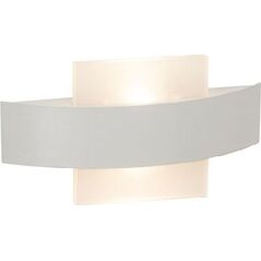 Kinkiet Brilliant Kinkiet ścienny biały Brillant SOLUTION ledowy G94393/05