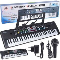 Lean Sport MQ 601 UFB keyboard klawisze organy z mikrofonem dla dzieci