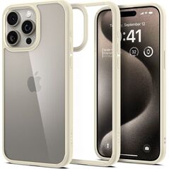 Spigen Ultra Hybrid, mute beige - iPhone 15 Pro Max