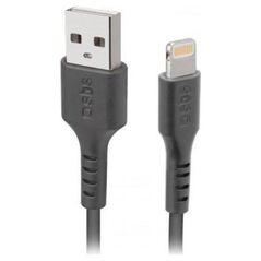 Kabel USB SBS Mobile USB-A - Lightning 1 m Czarny (JAB-7541185)