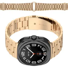 Bizon Strap Watch Aura Samsung Galaxy Watch Ultra 47 mm rose gold