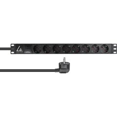 Lanview Lanview LVR-3MSCH-SPD-SCH8 rozdzielacz zasilania PDU 8 x gniazdo sieciowe 1U Czarny