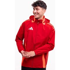 Kurtka męska Adidas Kurtka męska adidas Tiro 24 Competition All-Weather czerwona IR9522 L
