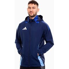 Kurtka męska Adidas Kurtka męska adidas Tiro 24 Competition All-Weather niebieska IR9520 L