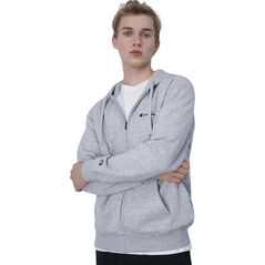 Champion Bluza męska Champion Full Zip Hoodie szara 220260 EM021 XL