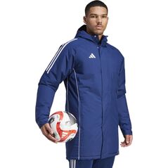Kurtka męska Adidas Kurtka męska adidas Tiro 24 Stadium Parka niebieska IR9495 S