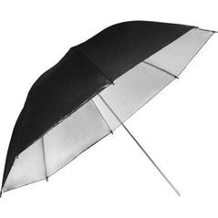 GlareOne Parasolka studyjna srebrna GlareOne 76cm