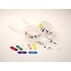 Triton Zebra Clips for use with QuickClip Wristbands Czerwony