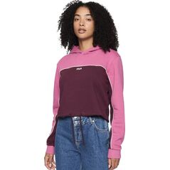 Bluza damska Fila Laagna różowo-bordowa FAW0907 43200 L