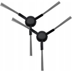 2x Szczotka Szczoteczka Boczna Czyszcząca Do Dreame Bot L20 L10s Ultra D10+ / Czarny
