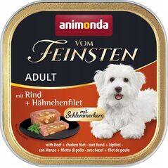 ANIMONDA PIES 150g V.FEIN ADULT WOŁOWINA  + FILET Z KURCZAKA  /22