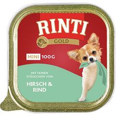 Rinti Rinti Gold Mini Jeleń i wołowina - 100g