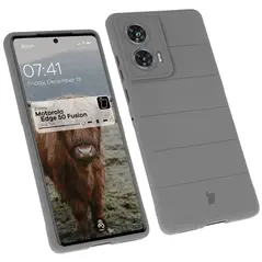 Bizon Case Tur Motorola Edge 50 Fusion light grey