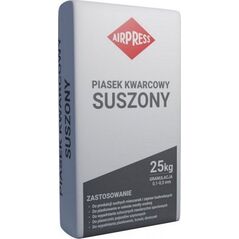 Sprężarka Airpress PIASEK KWARCOWY SUSZONY 25KG 0.5-1.0MM