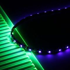 Lamptron Flexlight Pro 12 diod LED Niebieski (LAMP-LEDPR1205)