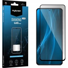 MyScreen DIAMOND GLASS LITE edge | FULL GLUE Black - Huawei Enjoy 50/60