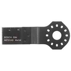 Bosch Brzeszczot do cięcia wgłębnego BIM, metal AIZ 20 EB 20 x 20mm (2608661640)
