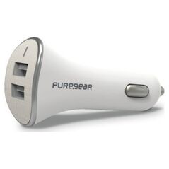 Zizo PureGear 4.8A, Dual USB, Φορτιστής αυτοκινήτου - Λευκό 13931312 816958019410