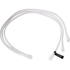 Alphacool Alphacool Y-Splitter 4-Pin auf 3x 4-Pin PWM 60cm - weiß 13938808 4250197187275