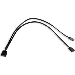 Alphacool Alphacool Y-Splitter aRGB 3-Pin auf 2x 3-Pin 30cm - μαύρο 13938890 4250197187053