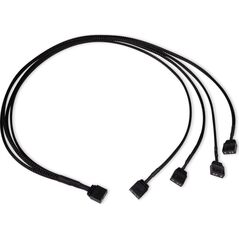 Alphacool Alphacool Y-Splitter aRGB 3-Pin auf 4x 3-Pin 60cm - schwarz