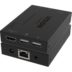 Vision VISION HDMI-uber-IP-Sender - 30 JAHRE GARANTIE - nur Sender - Empfanger muss separat erworben werden - Sendet HDMI 1:1 or 1:n - Ubertragt USB 1.1 - Plug-and-Play - IR-Durchleitung - Max 1920 x 1200 bei 60 Hz - HDCP-συμβατό - 13866619 6862540000000